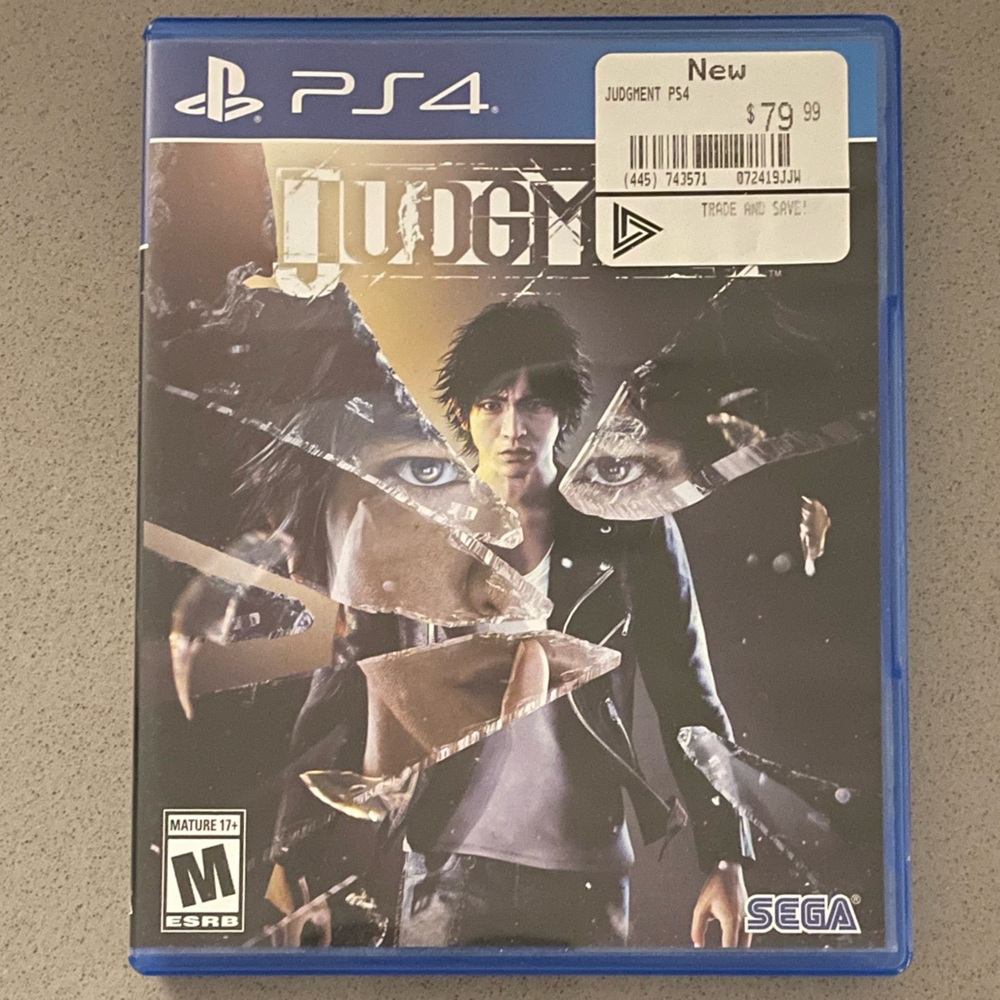 Judgement PS4 Game